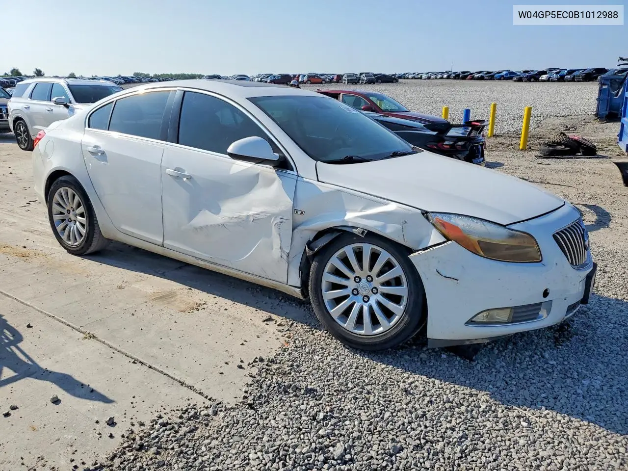 2011 Buick Regal VIN: W04GP5EC0B1012988 Lot: 59811406