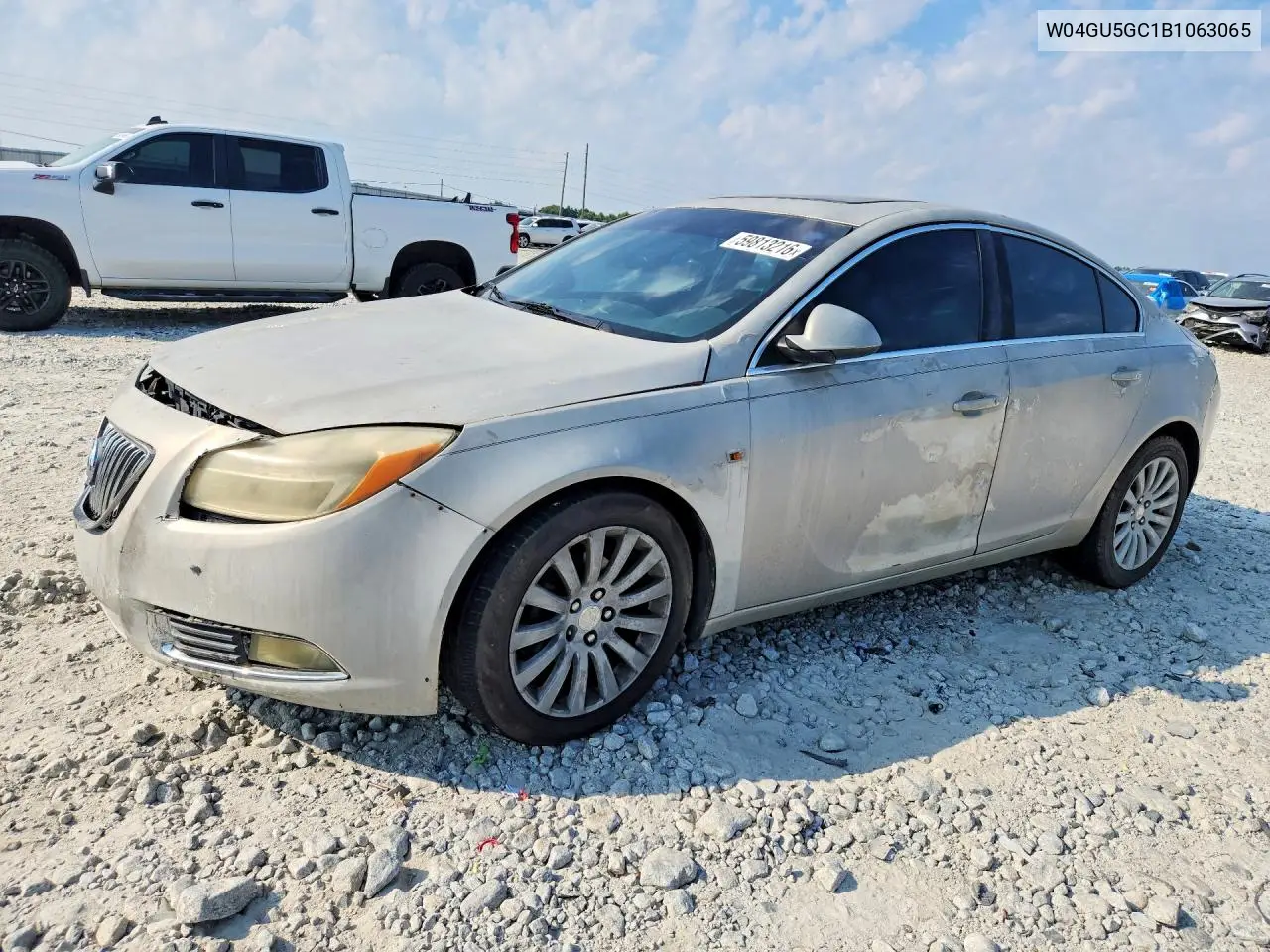 2011 Buick Regal Cxl VIN: W04GU5GC1B1063065 Lot: 59813216