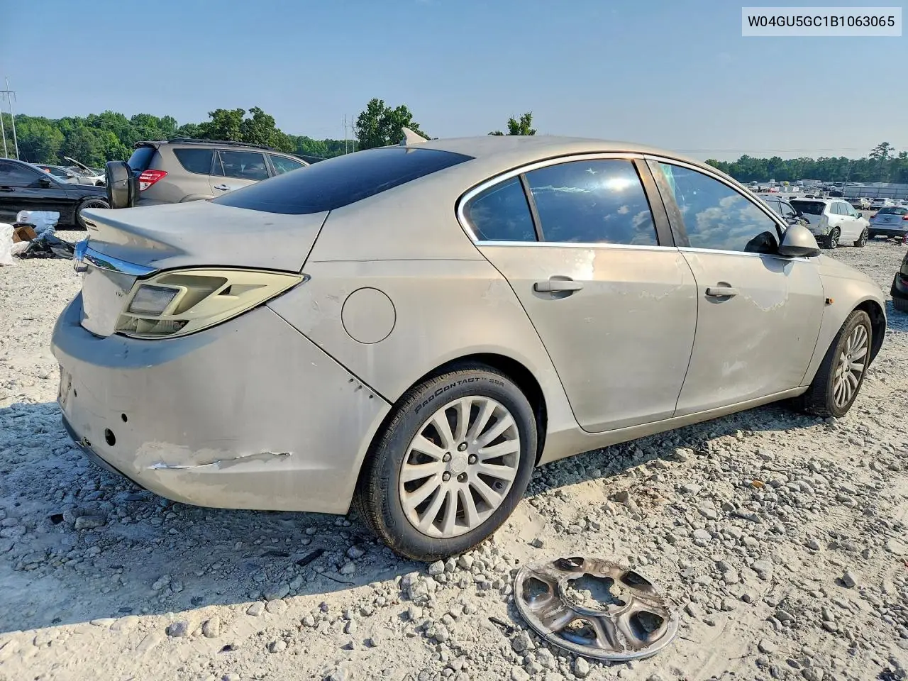 2011 Buick Regal Cxl VIN: W04GU5GC1B1063065 Lot: 59813216