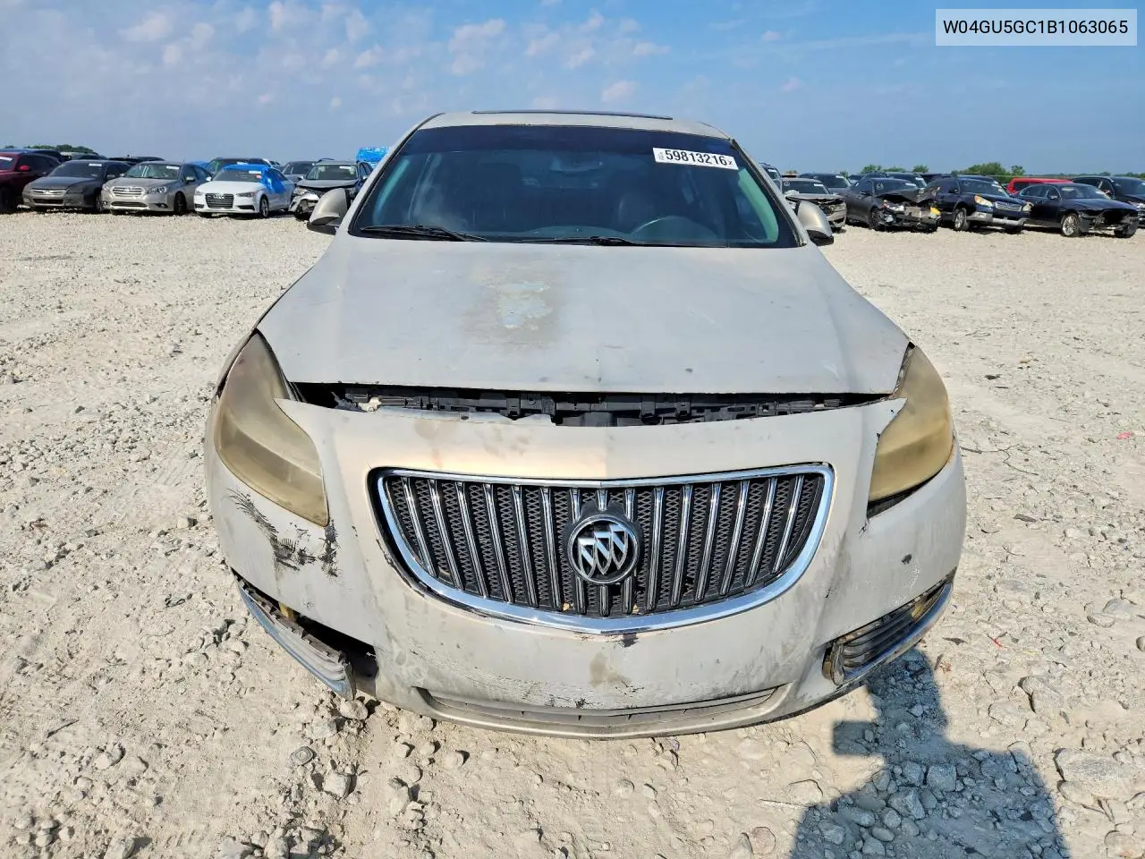 2011 Buick Regal Cxl VIN: W04GU5GC1B1063065 Lot: 59813216