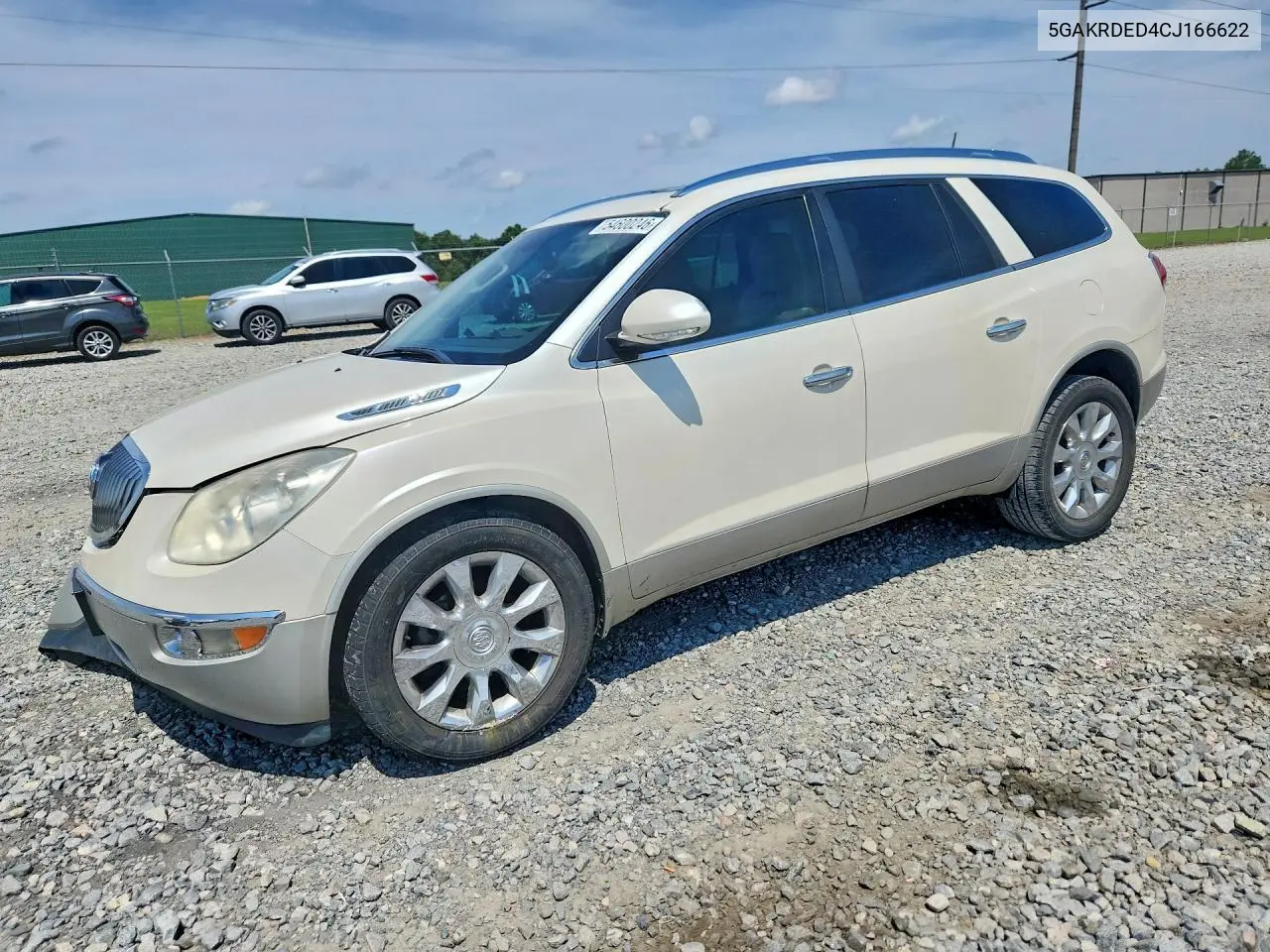 2012 Buick Enclave VIN: 5GAKRDED4CJ166622 Lot: 54600246