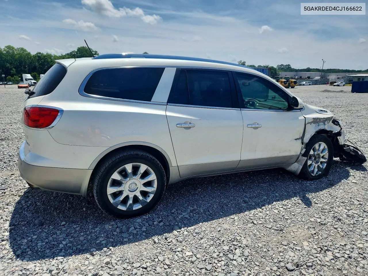 2012 Buick Enclave VIN: 5GAKRDED4CJ166622 Lot: 54600246