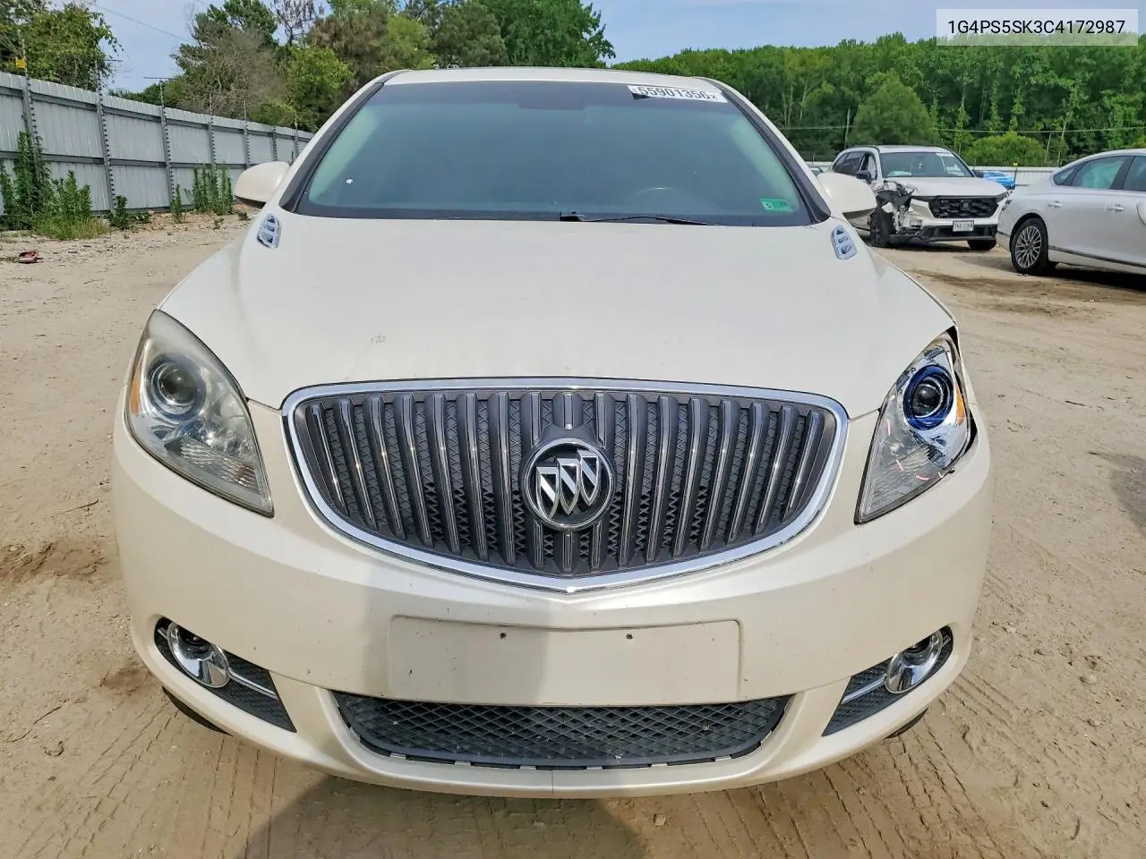 2012 Buick Verano VIN: 1G4PS5SK3C4172987 Lot: 55901356