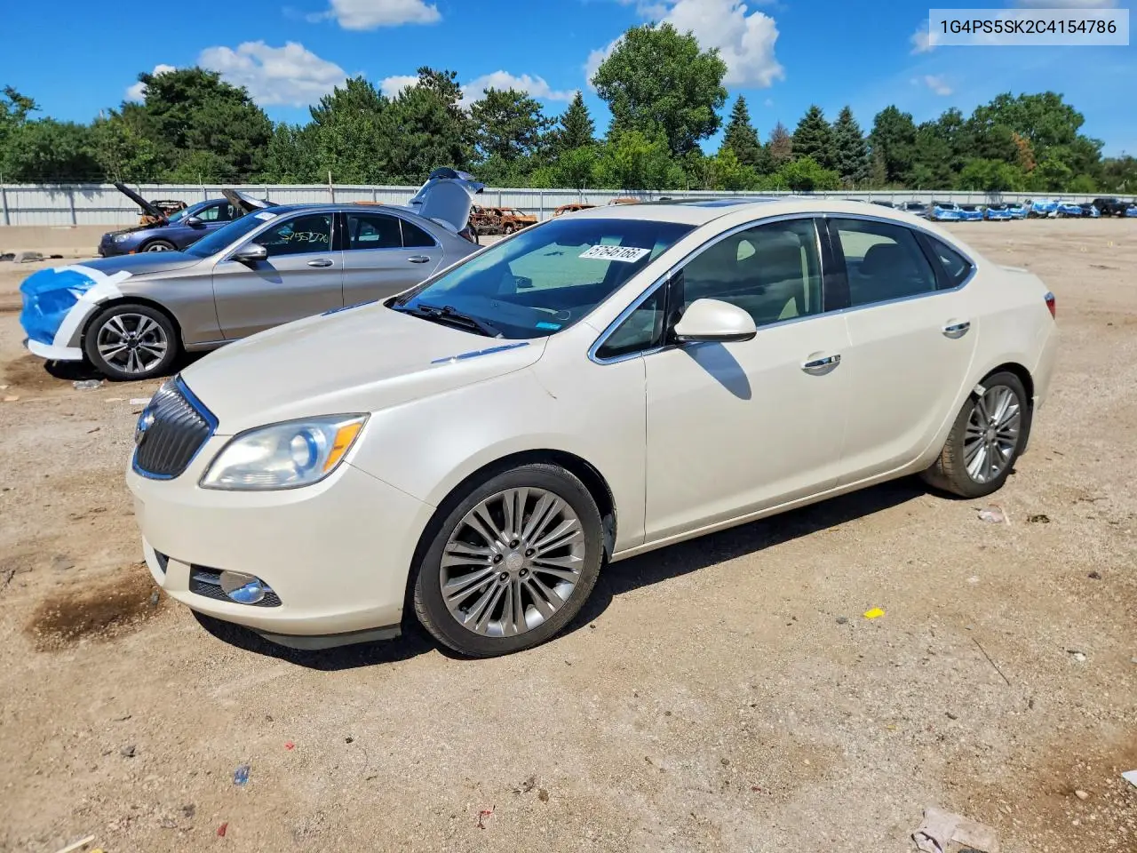 2012 Buick Verano VIN: 1G4PS5SK2C4154786 Lot: 57646166