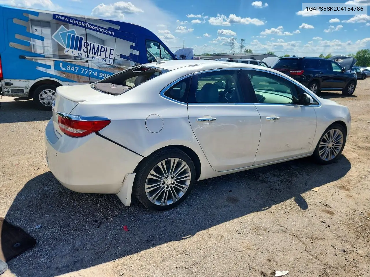 2012 Buick Verano VIN: 1G4PS5SK2C4154786 Lot: 57646166