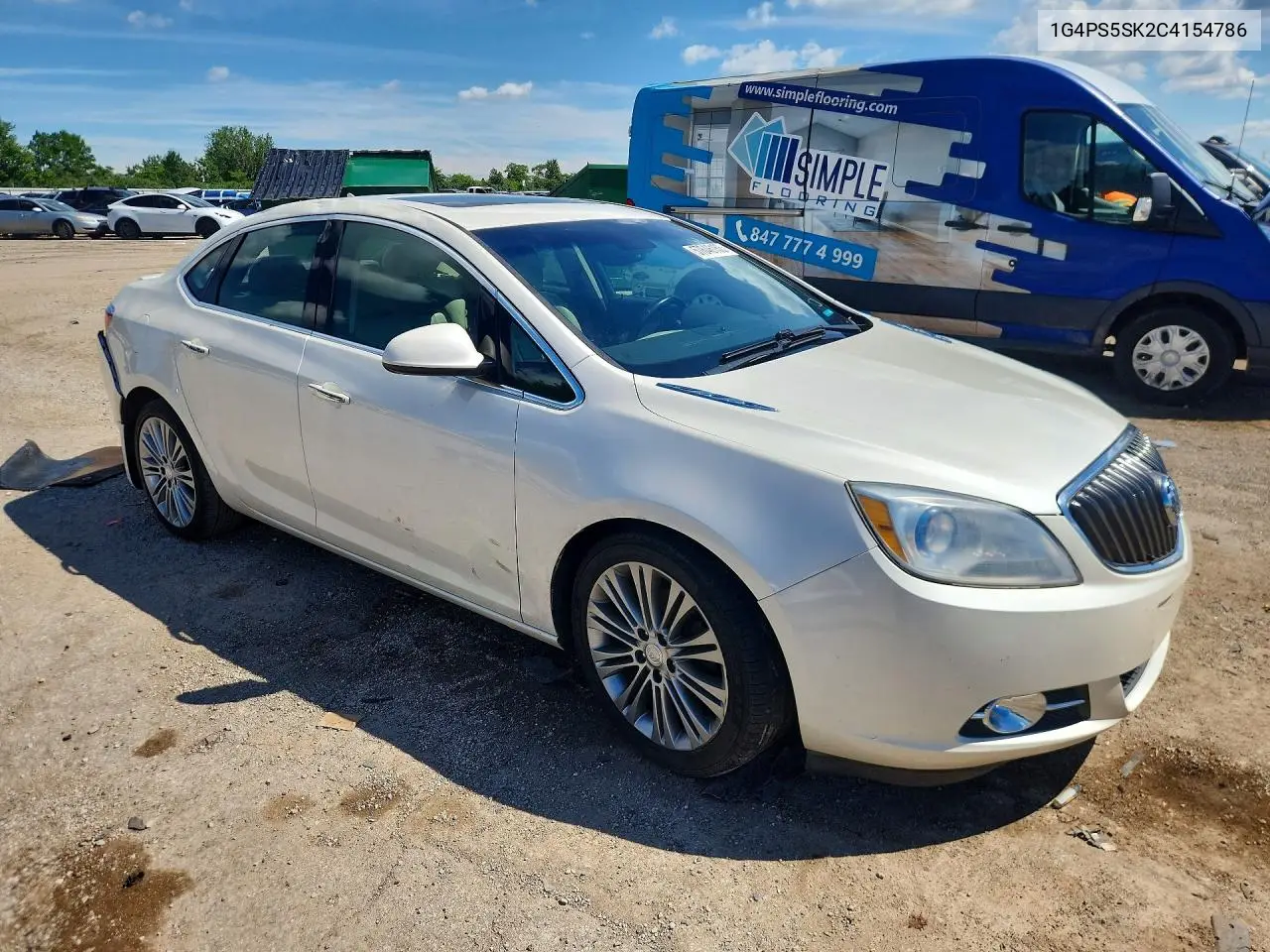 2012 Buick Verano VIN: 1G4PS5SK2C4154786 Lot: 57646166
