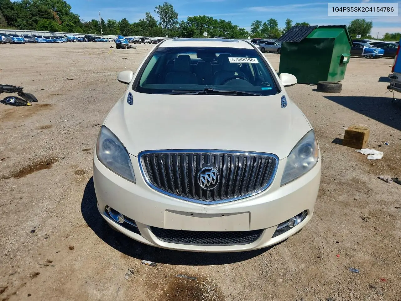 2012 Buick Verano VIN: 1G4PS5SK2C4154786 Lot: 57646166