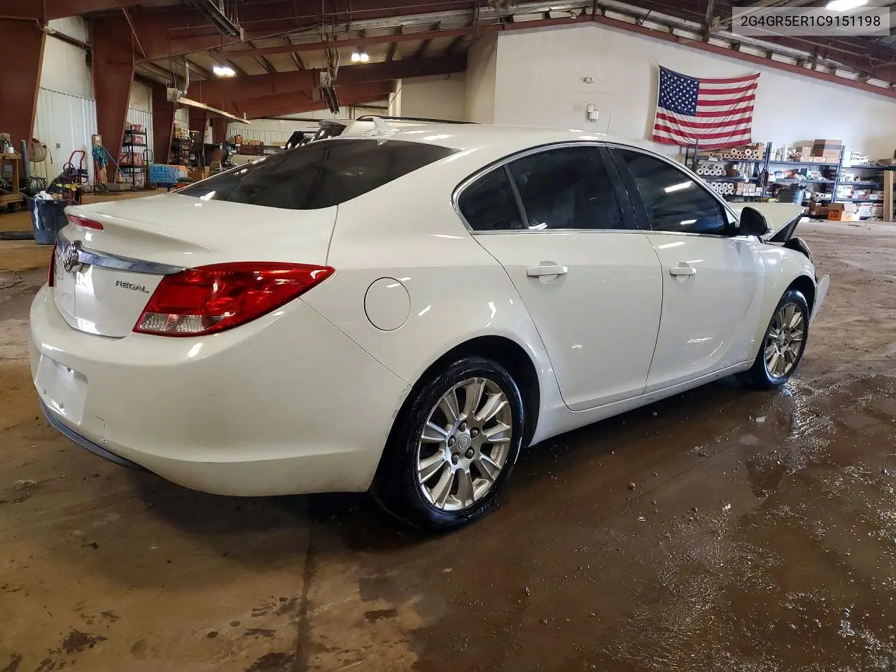 2012 Buick Regal VIN: 2G4GR5ER1C9151198 Lot: 57898566