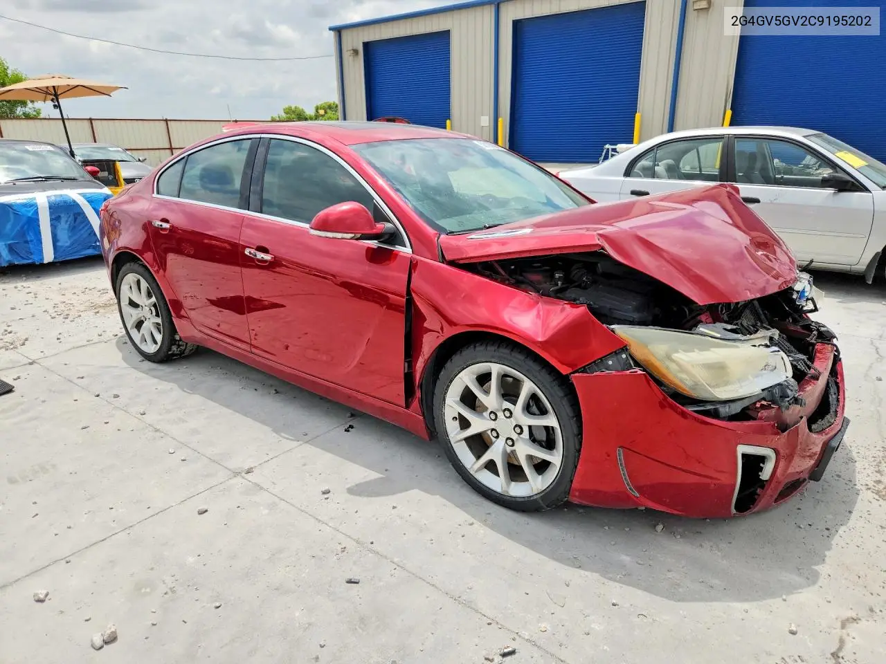 2012 Buick Regal Gs VIN: 2G4GV5GV2C9195202 Lot: 58105306
