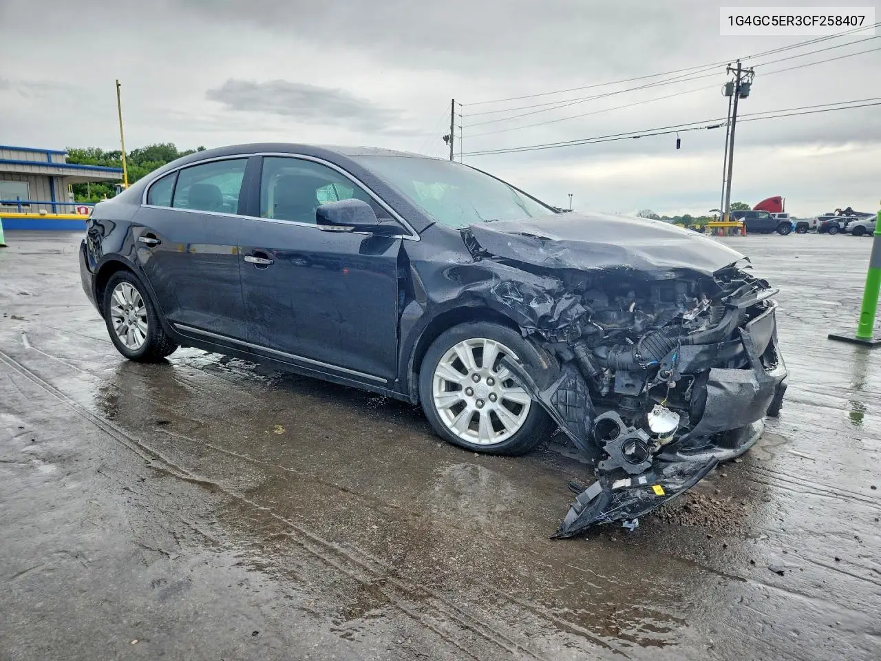 2012 Buick Lacrosse VIN: 1G4GC5ER3CF258407 Lot: 58105886