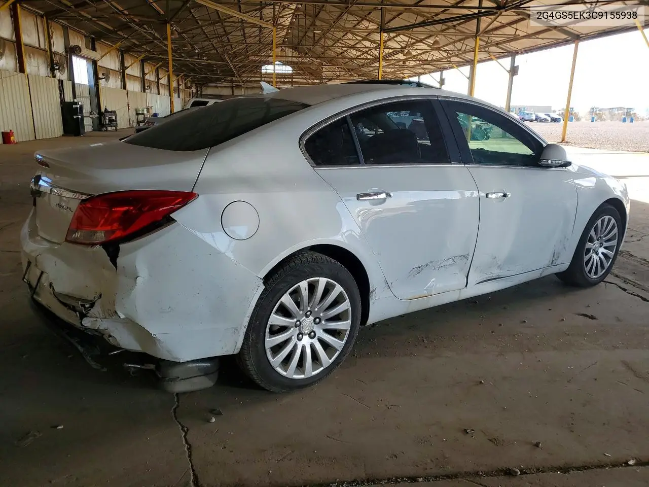 2012 Buick Regal Premium VIN: 2G4GS5EK3C9155938 Lot: 58140626