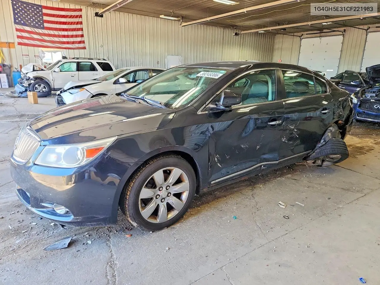 2012 Buick Lacrosse Premium VIN: 1G4GH5E31CF221983 Lot: 58249386