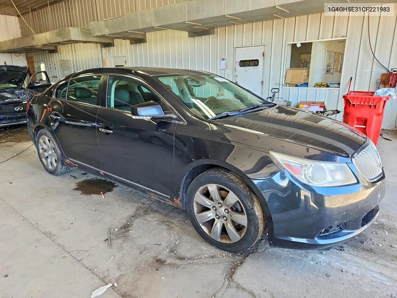 2012 Buick Lacrosse Premium VIN: 1G4GH5E31CF221983 Lot: 58249386