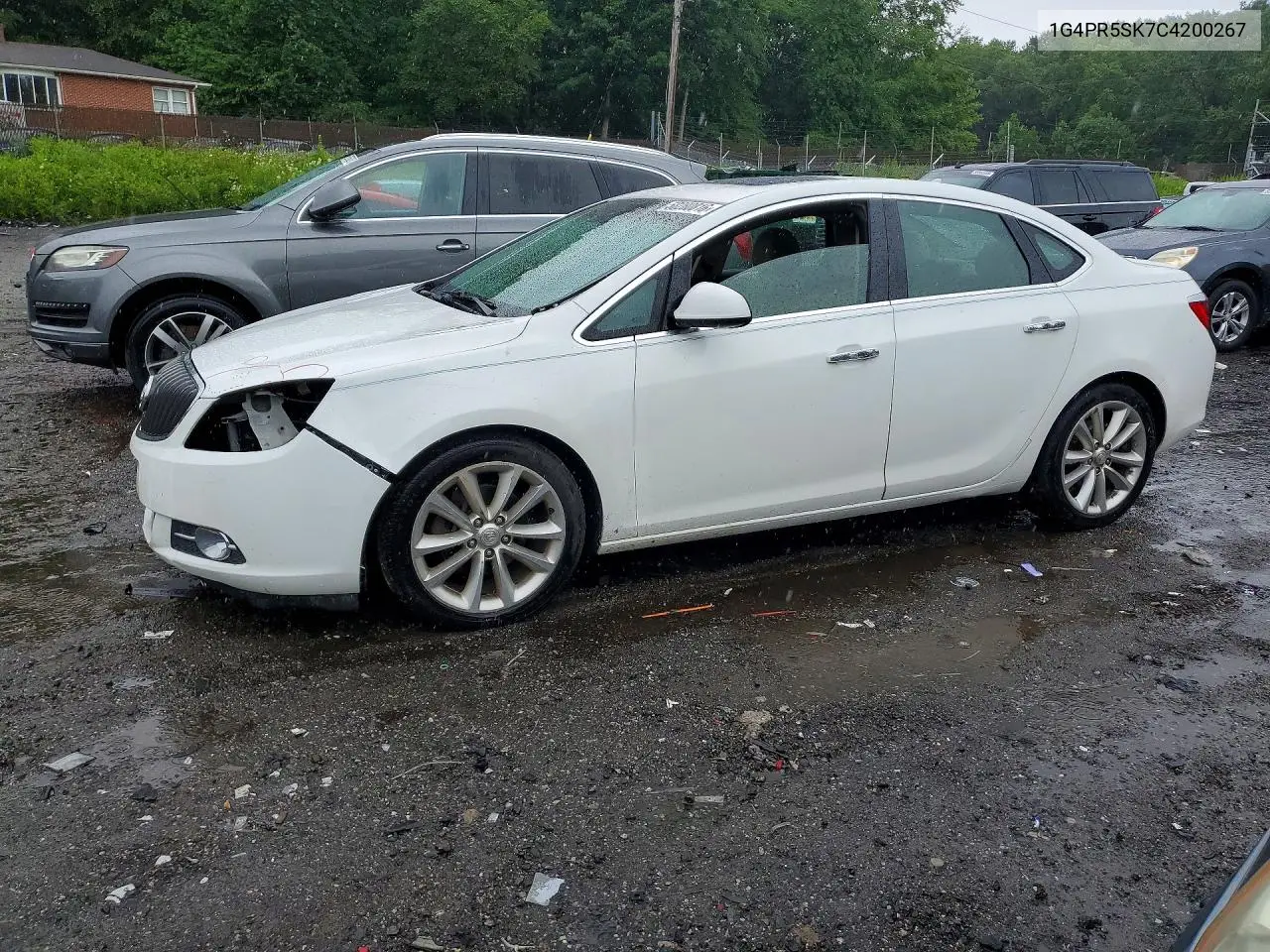 2012 Buick Verano Convenience VIN: 1G4PR5SK7C4200267 Lot: 58280816