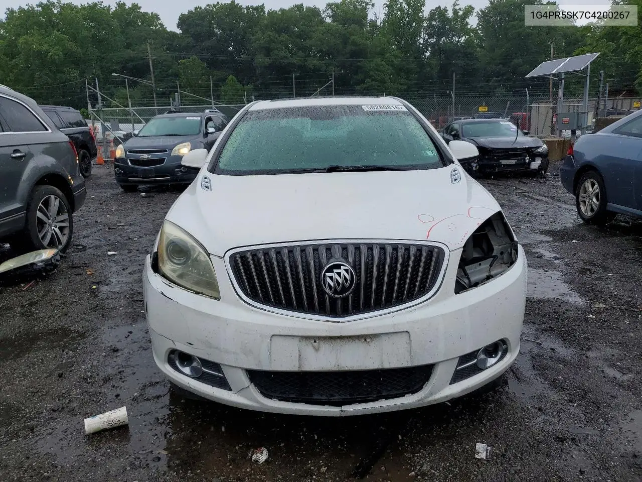 2012 Buick Verano Convenience VIN: 1G4PR5SK7C4200267 Lot: 58280816