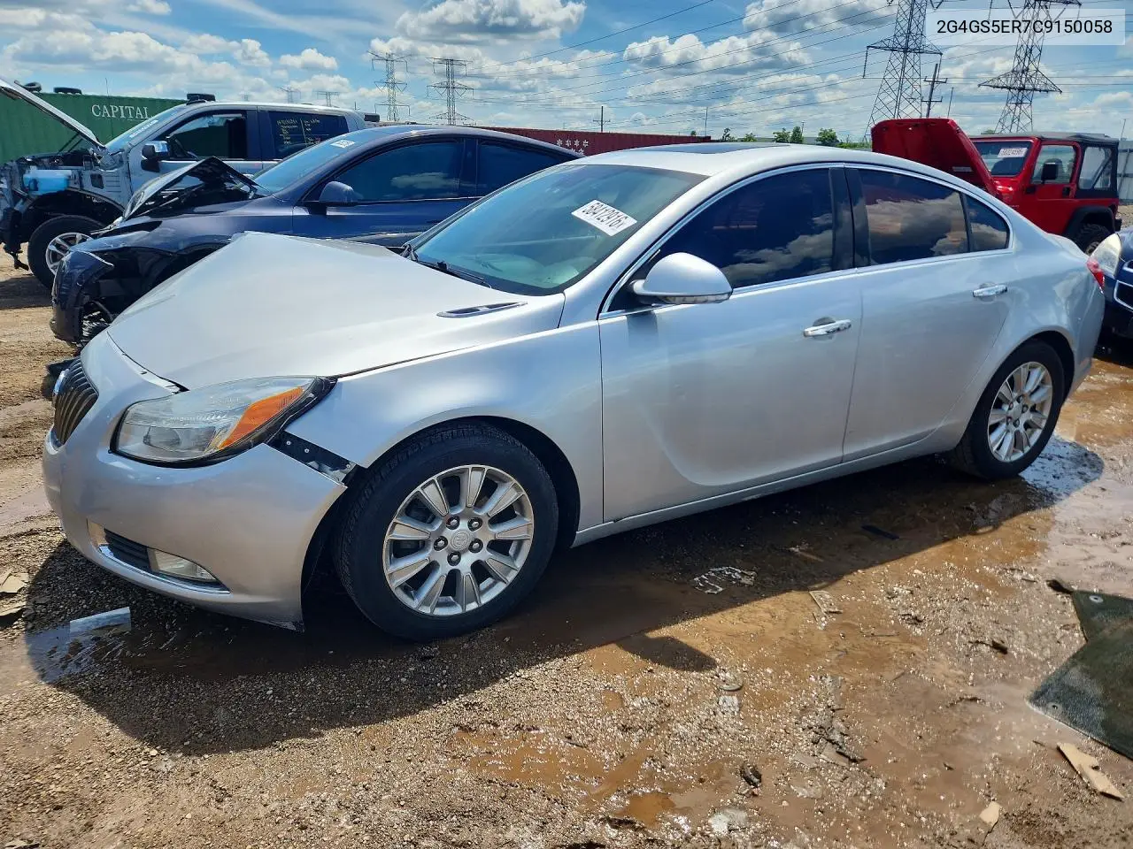 2012 Buick Regal Premium VIN: 2G4GS5ER7C9150058 Lot: 58412916