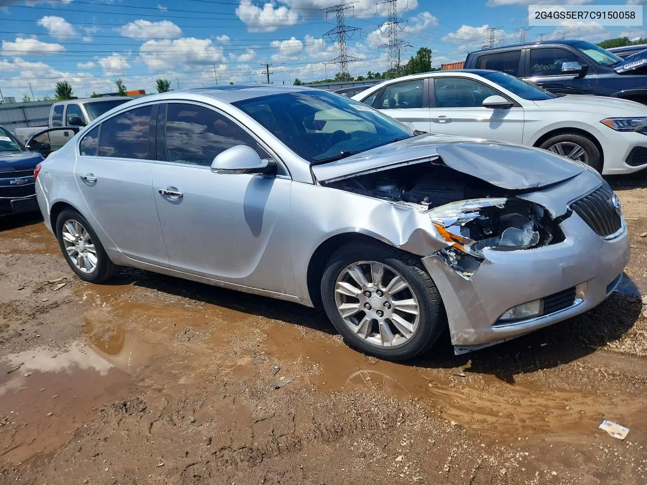 2012 Buick Regal Premium VIN: 2G4GS5ER7C9150058 Lot: 58412916