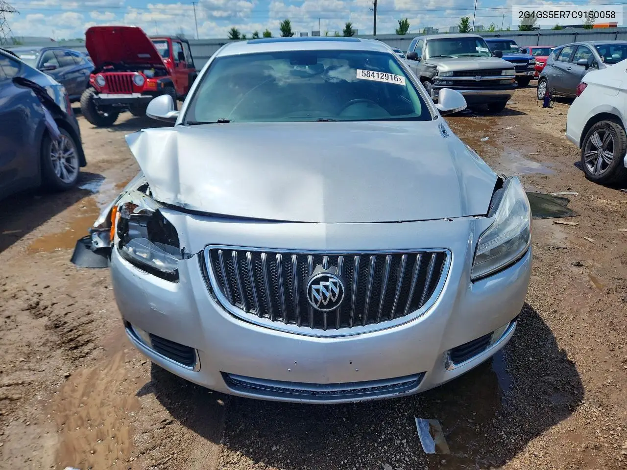 2012 Buick Regal Premium VIN: 2G4GS5ER7C9150058 Lot: 58412916