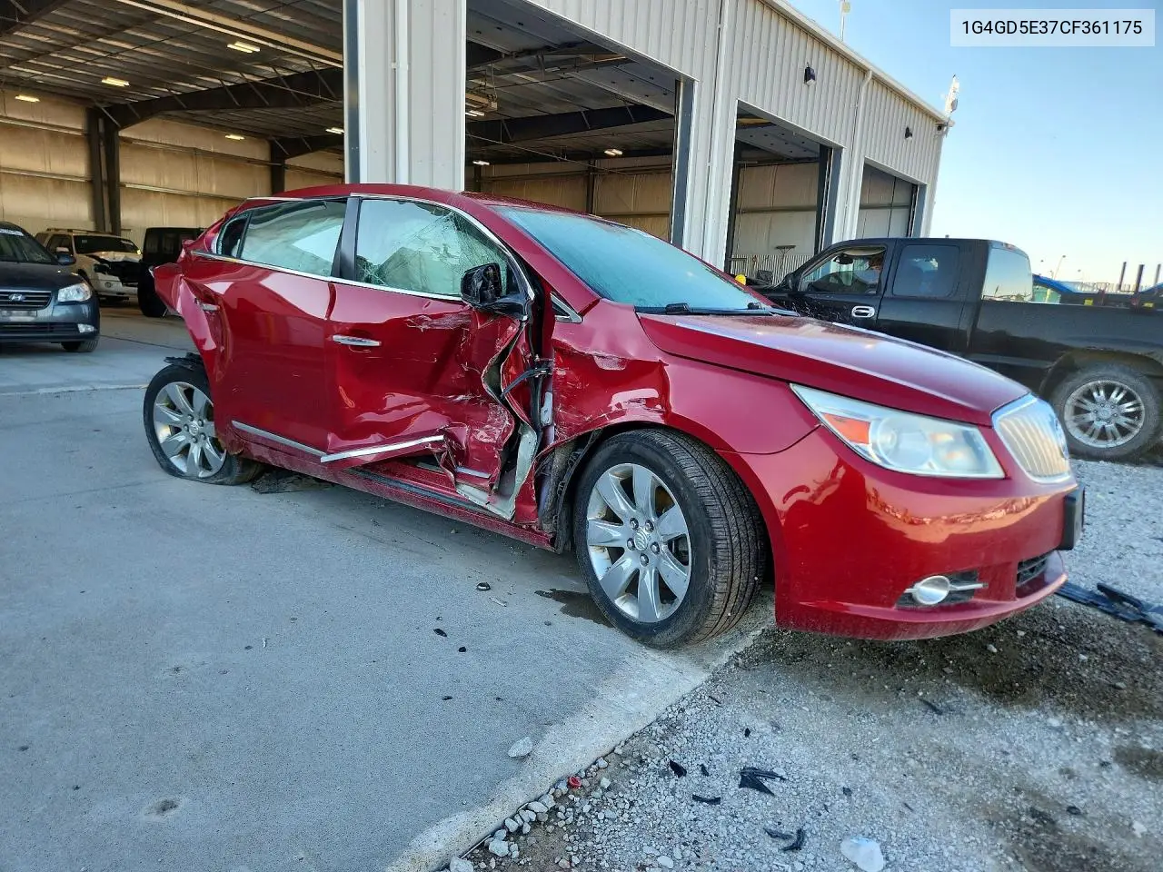 2012 Buick Lacrosse Premium VIN: 1G4GD5E37CF361175 Lot: 59840896