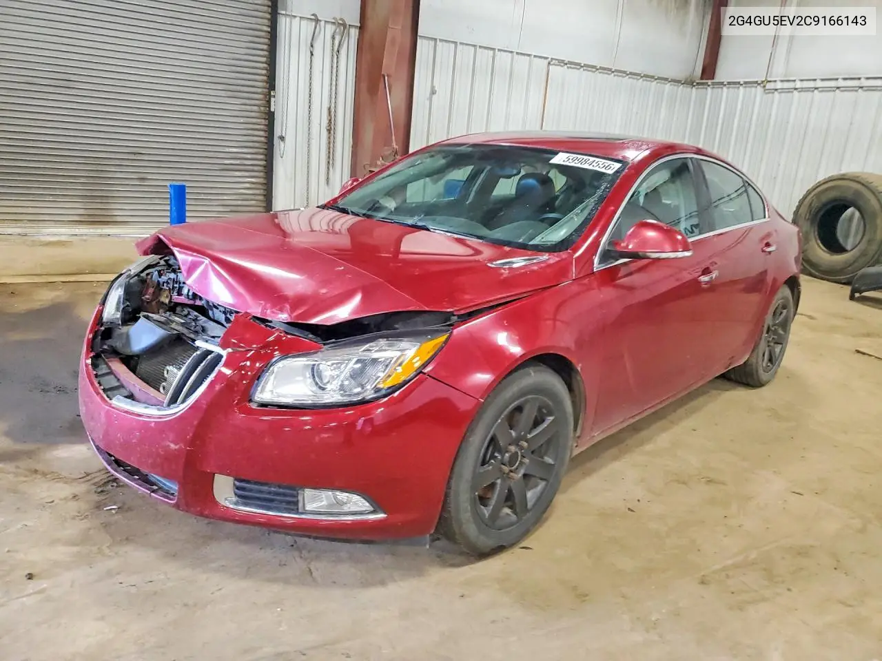 2012 Buick Regal Premium VIN: 2G4GU5EV2C9166143 Lot: 59984556