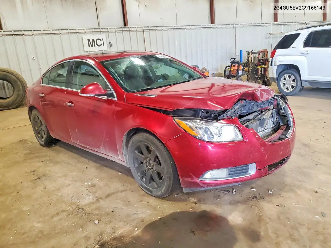2012 Buick Regal Premium VIN: 2G4GU5EV2C9166143 Lot: 59984556