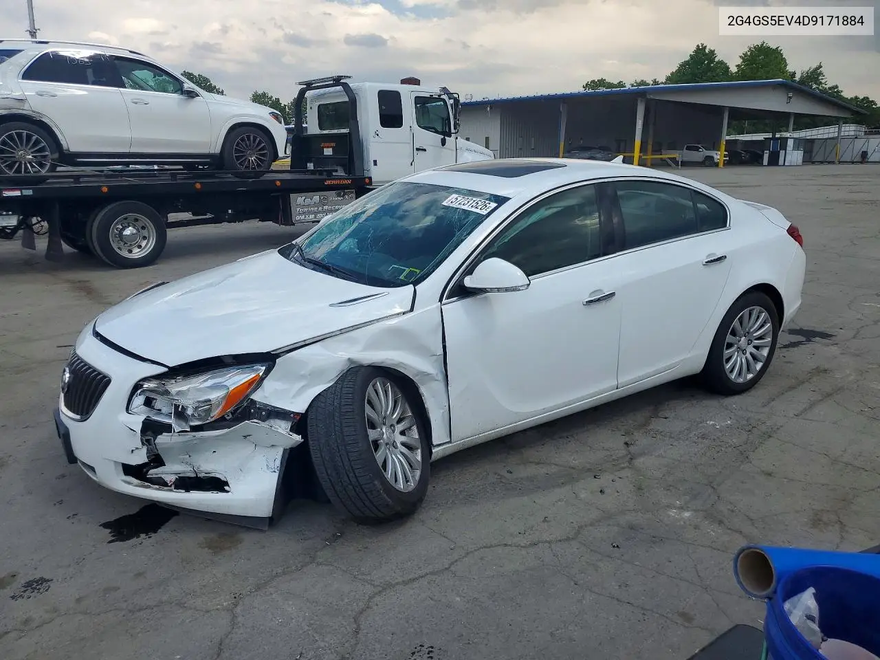 2013 Buick Regal Premium VIN: 2G4GS5EV4D9171884 Lot: 57231526