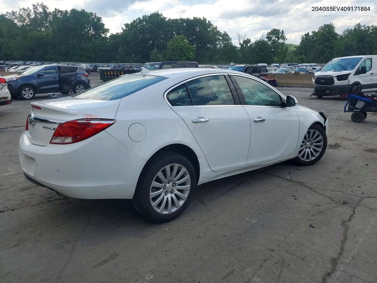 2013 Buick Regal Premium VIN: 2G4GS5EV4D9171884 Lot: 57231526
