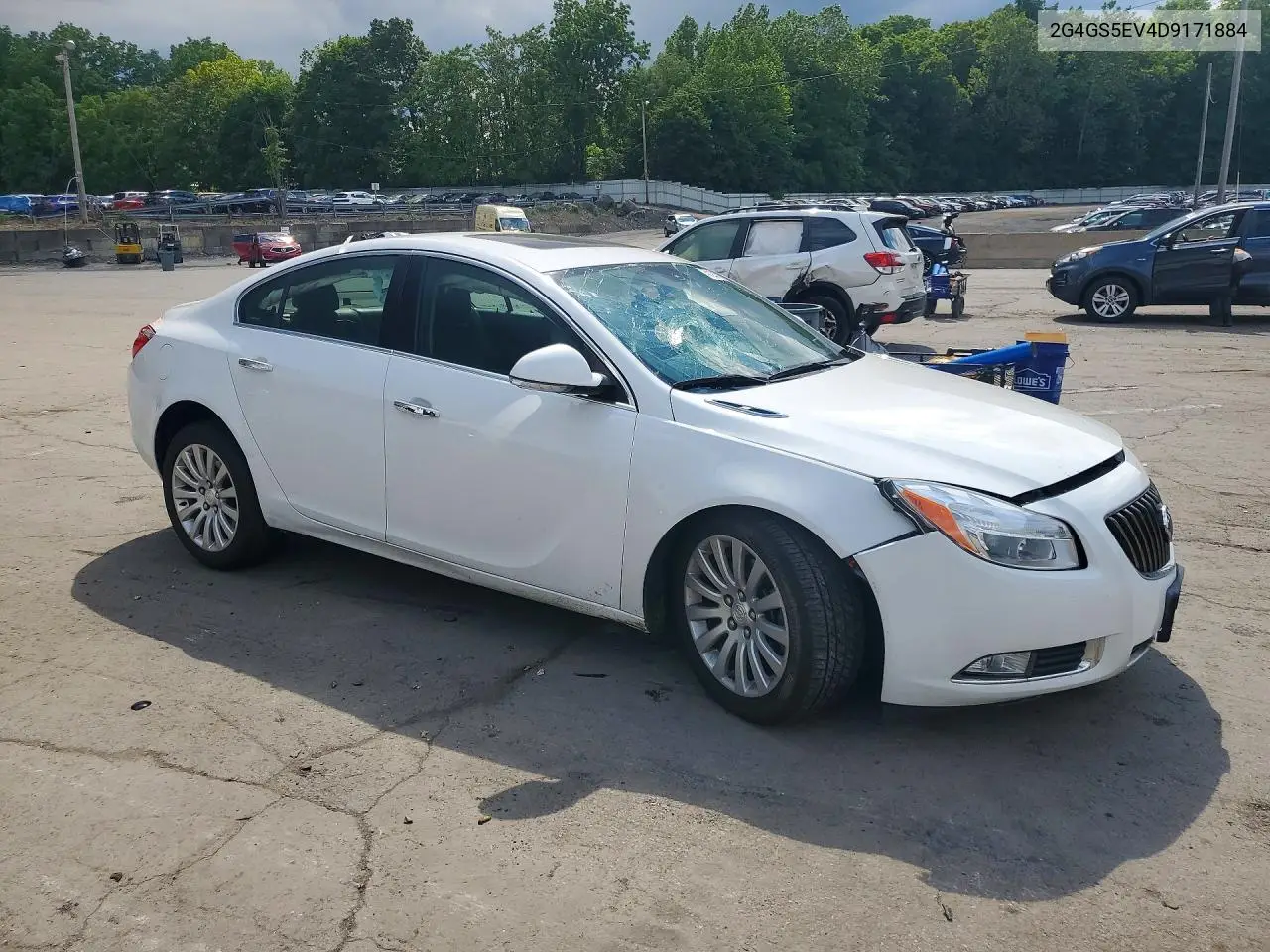 2013 Buick Regal Premium VIN: 2G4GS5EV4D9171884 Lot: 57231526