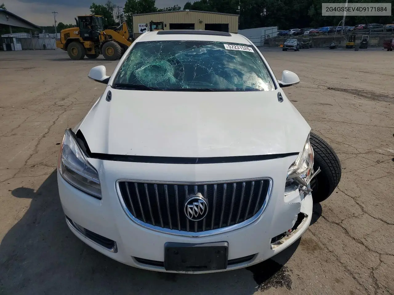 2013 Buick Regal Premium VIN: 2G4GS5EV4D9171884 Lot: 57231526