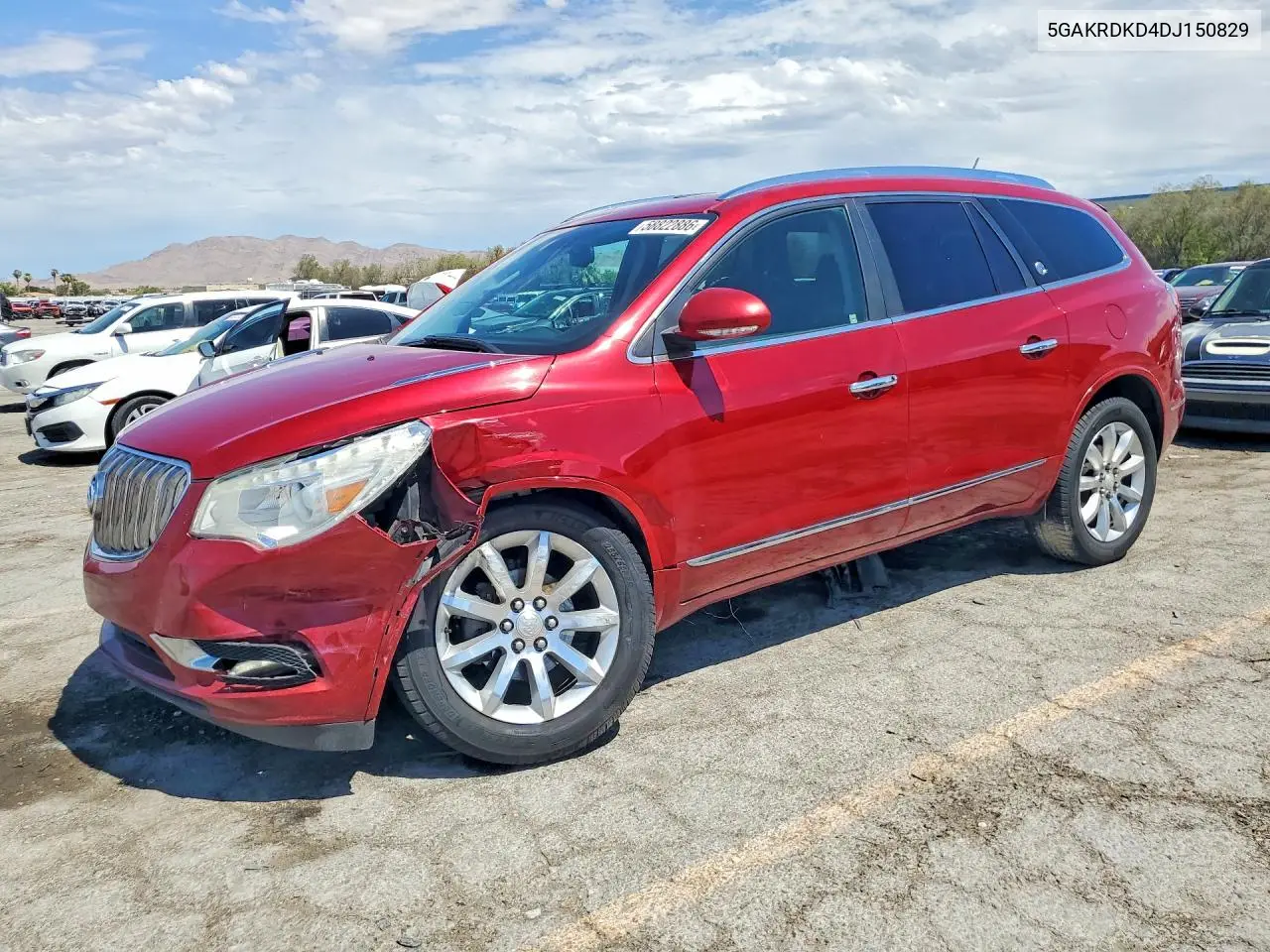 2013 Buick Enclave VIN: 5GAKRDKD4DJ150829 Lot: 58822886