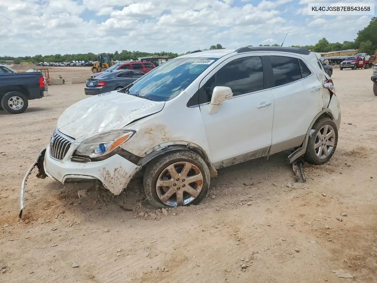 2014 Buick Encore VIN: KL4CJGSB7EB543658 Lot: 56888006