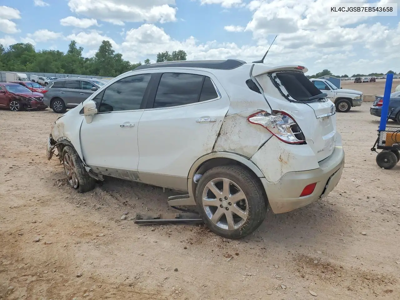 2014 Buick Encore VIN: KL4CJGSB7EB543658 Lot: 56888006