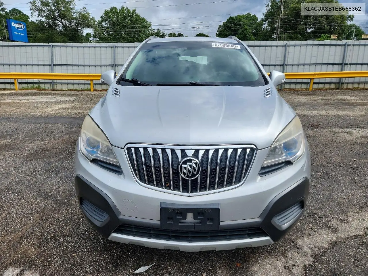 2014 Buick Encore VIN: KL4CJASB1EB668362 Lot: 57509046
