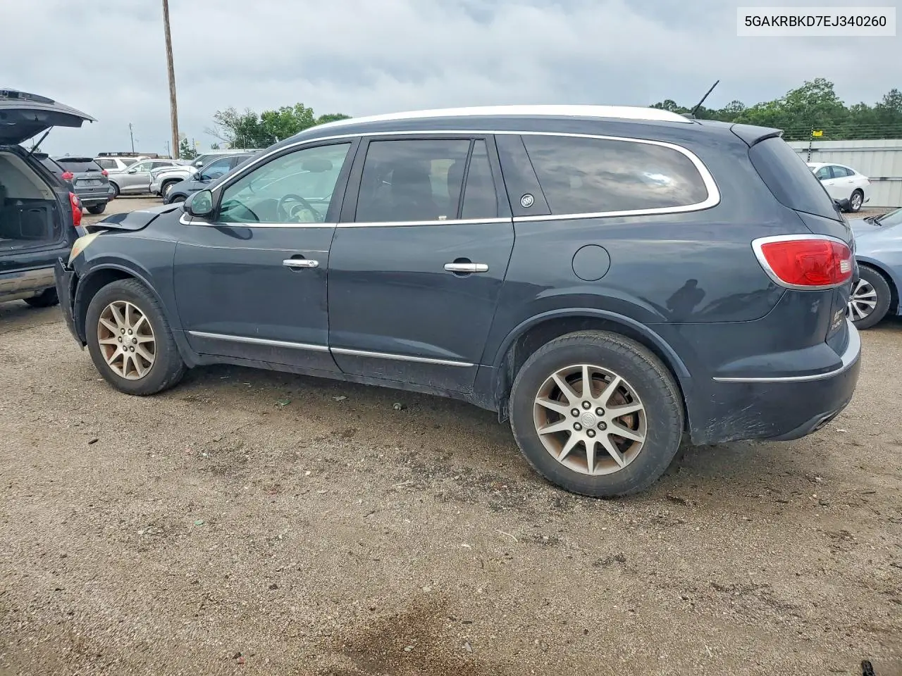 2014 Buick Enclave VIN: 5GAKRBKD7EJ340260 Lot: 57675116