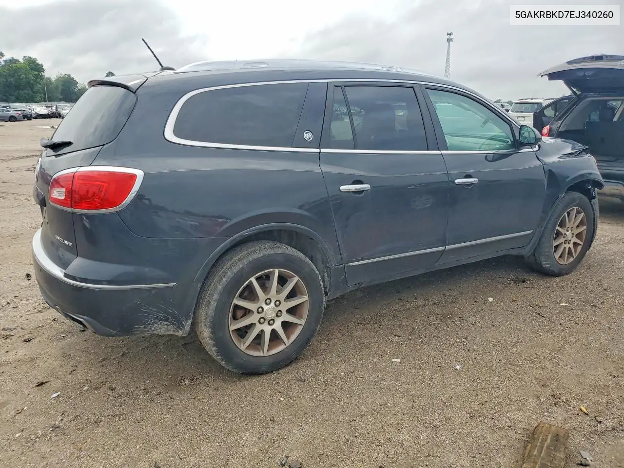 2014 Buick Enclave VIN: 5GAKRBKD7EJ340260 Lot: 57675116