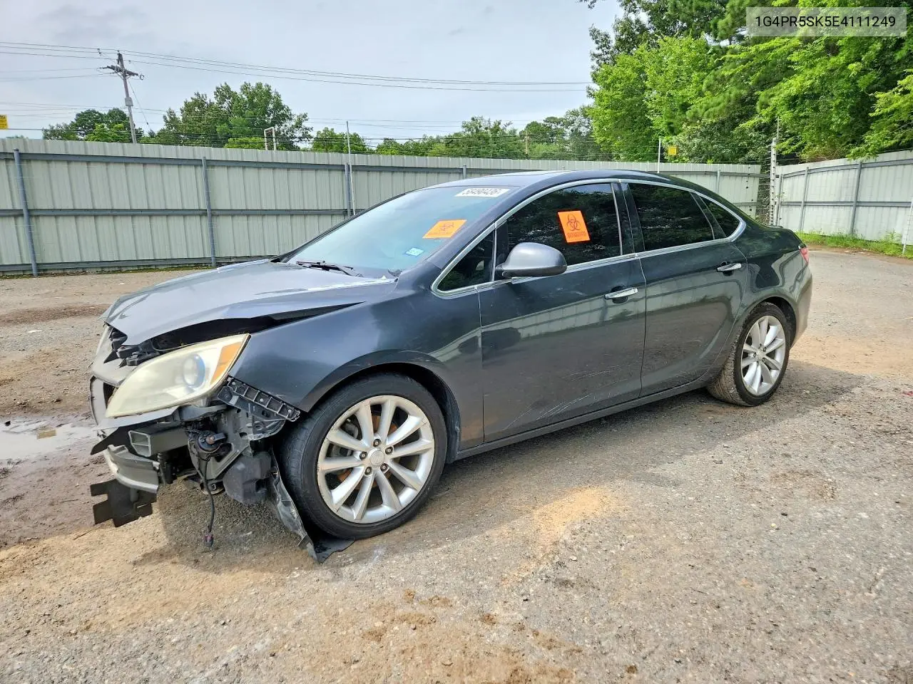 2014 Buick Verano Convenience VIN: 1G4PR5SK5E4111249 Lot: 58490436