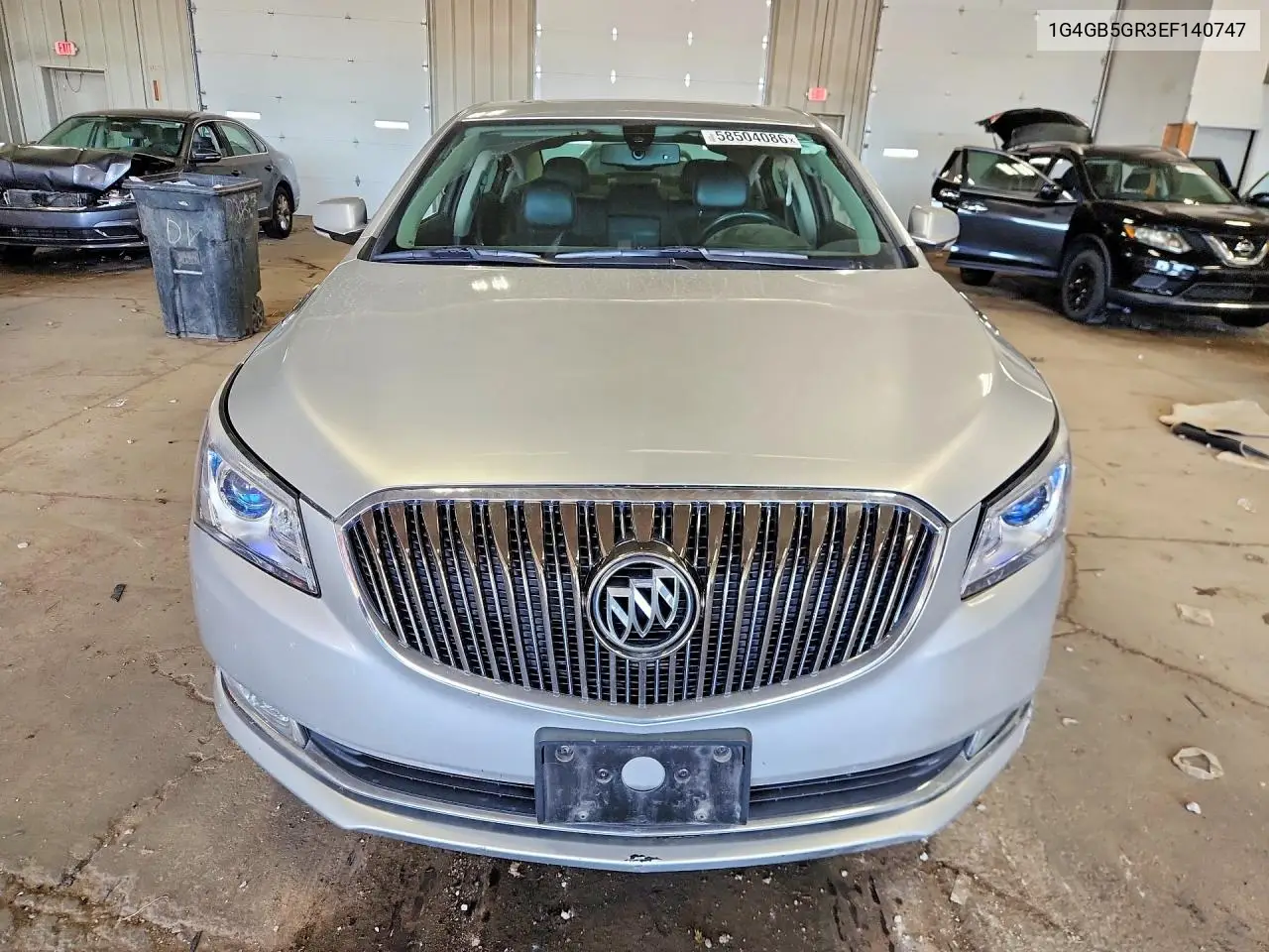 2014 Buick Lacrosse VIN: 1G4GB5GR3EF140747 Lot: 58504086