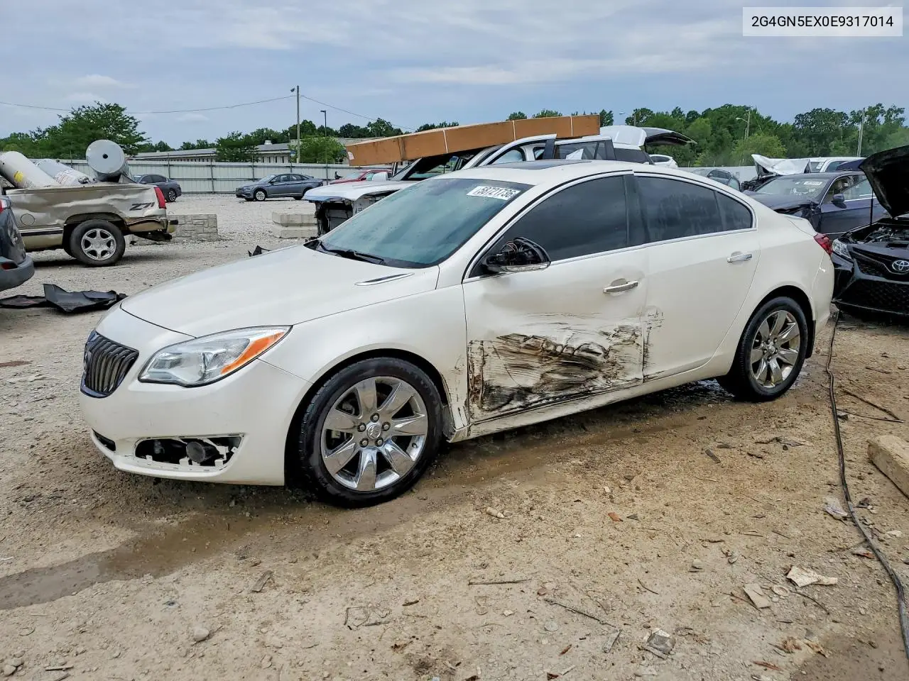 2014 Buick Regal Premium VIN: 2G4GN5EX0E9317014 Lot: 58721736