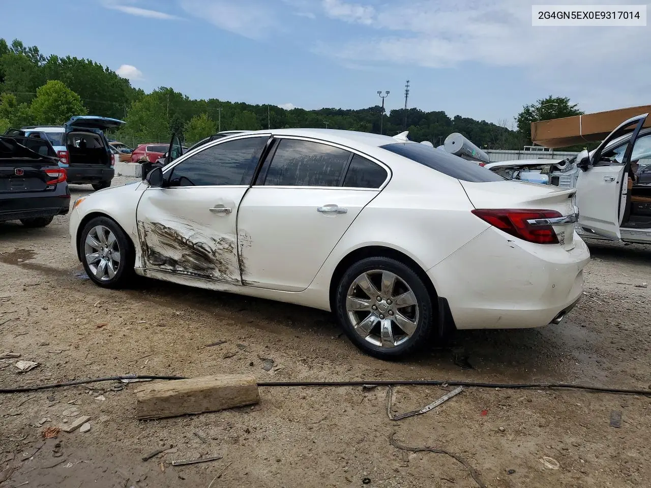 2014 Buick Regal Premium VIN: 2G4GN5EX0E9317014 Lot: 58721736