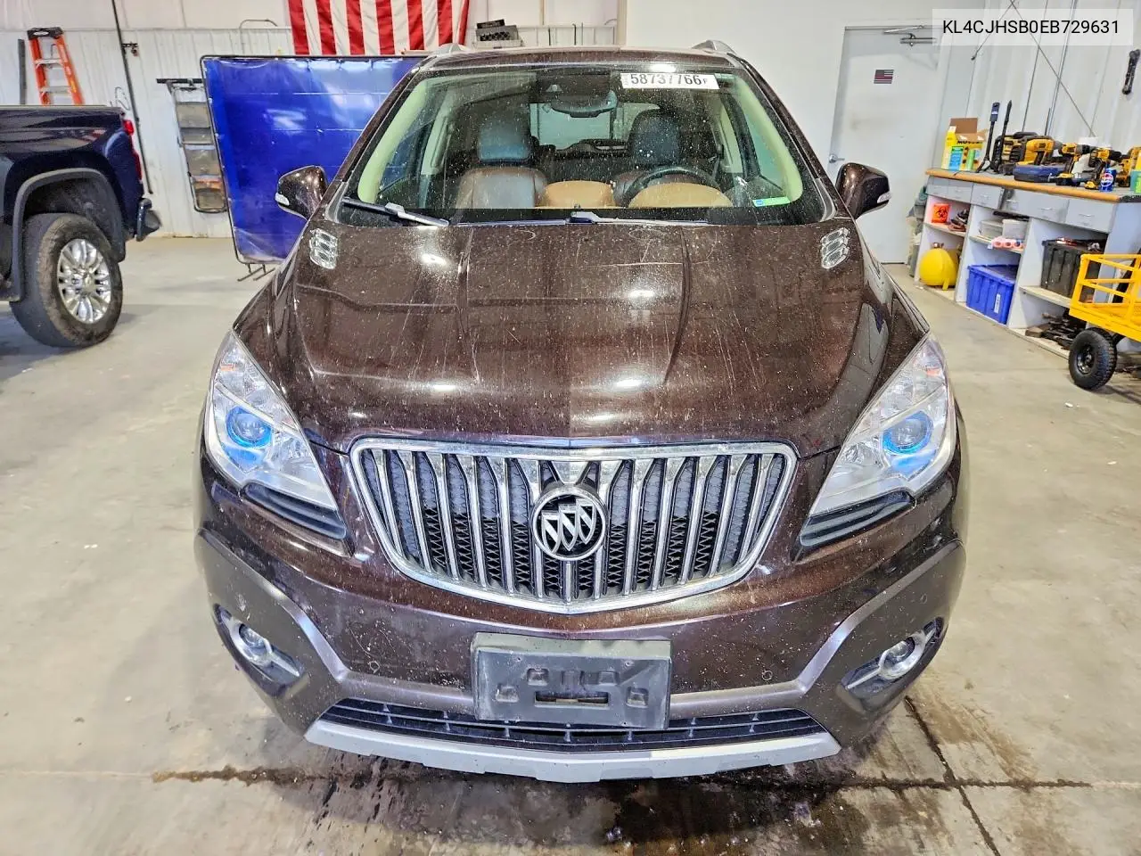 2014 Buick Encore Premium VIN: KL4CJHSB0EB729631 Lot: 58737766