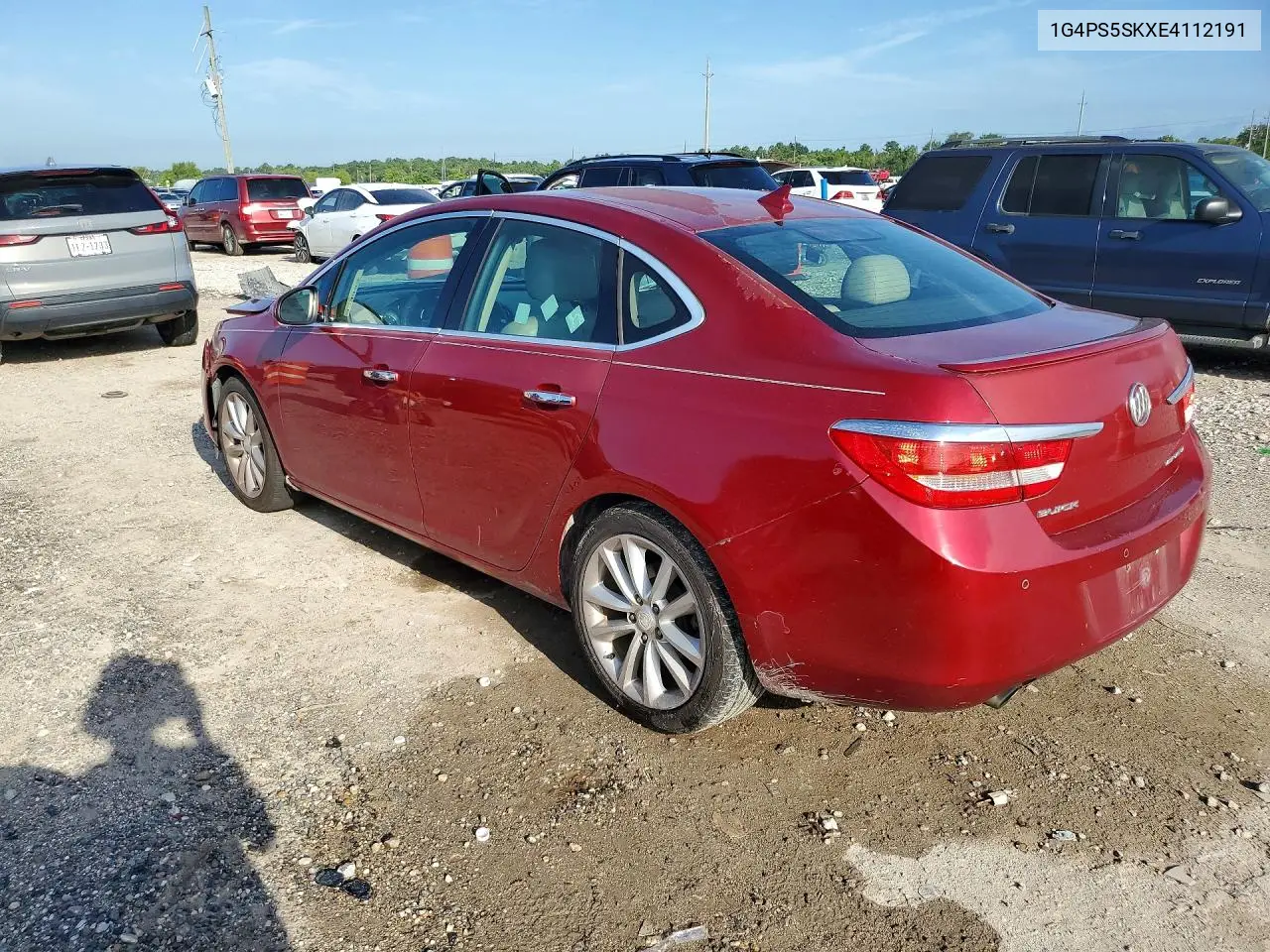 2014 Buick Verano VIN: 1G4PS5SKXE4112191 Lot: 59954886