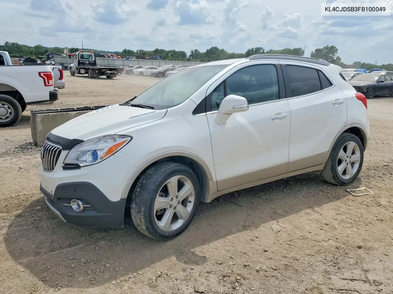 2015 Buick Encore Premium VIN: KL4CJDSB3FB100049 Lot: 55236306