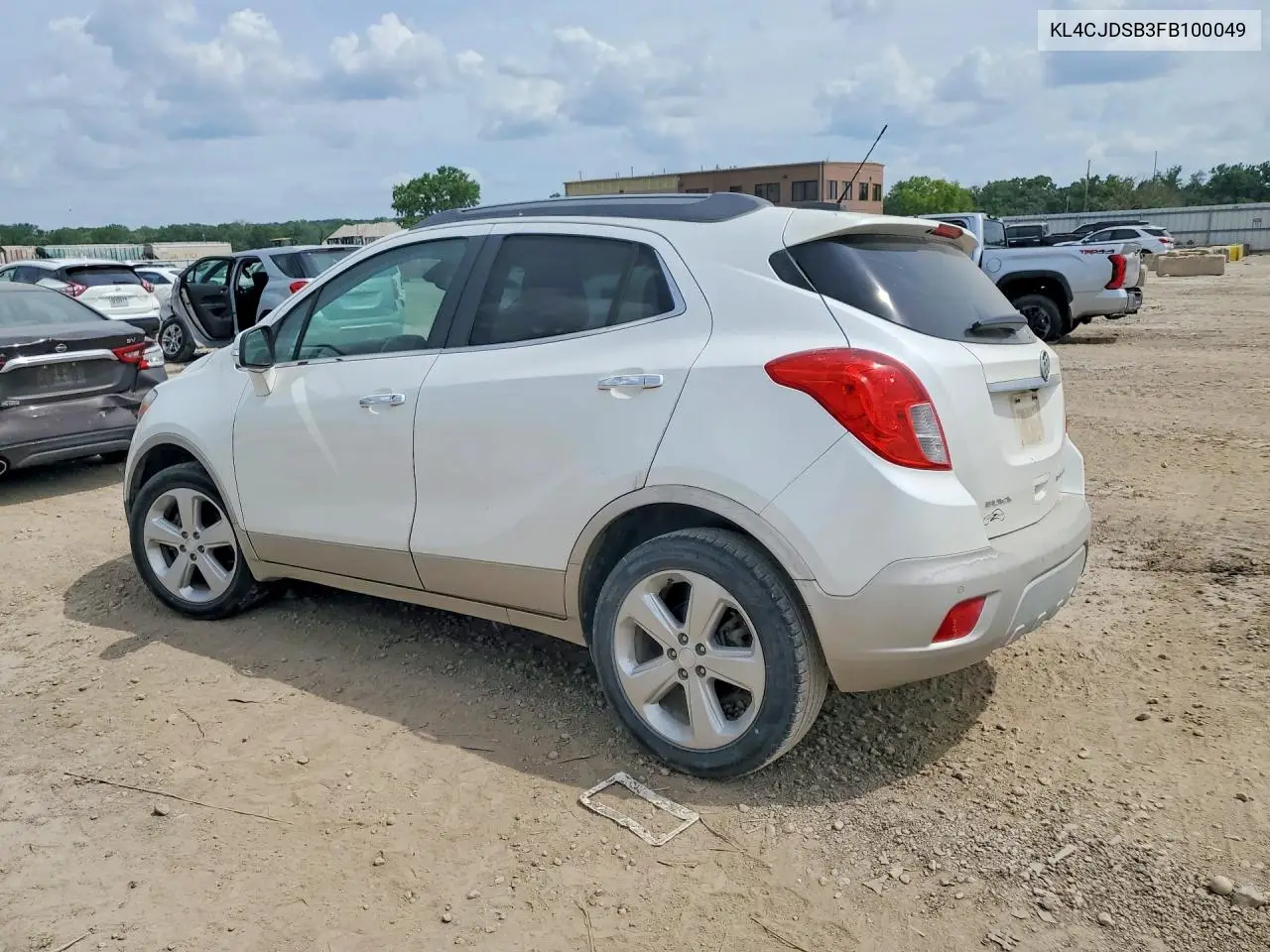 2015 Buick Encore Premium VIN: KL4CJDSB3FB100049 Lot: 55236306