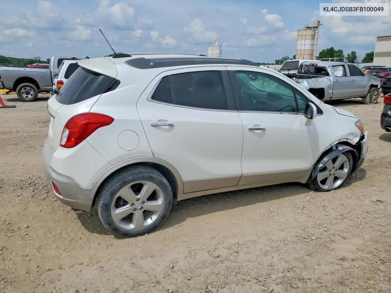 2015 Buick Encore Premium VIN: KL4CJDSB3FB100049 Lot: 55236306