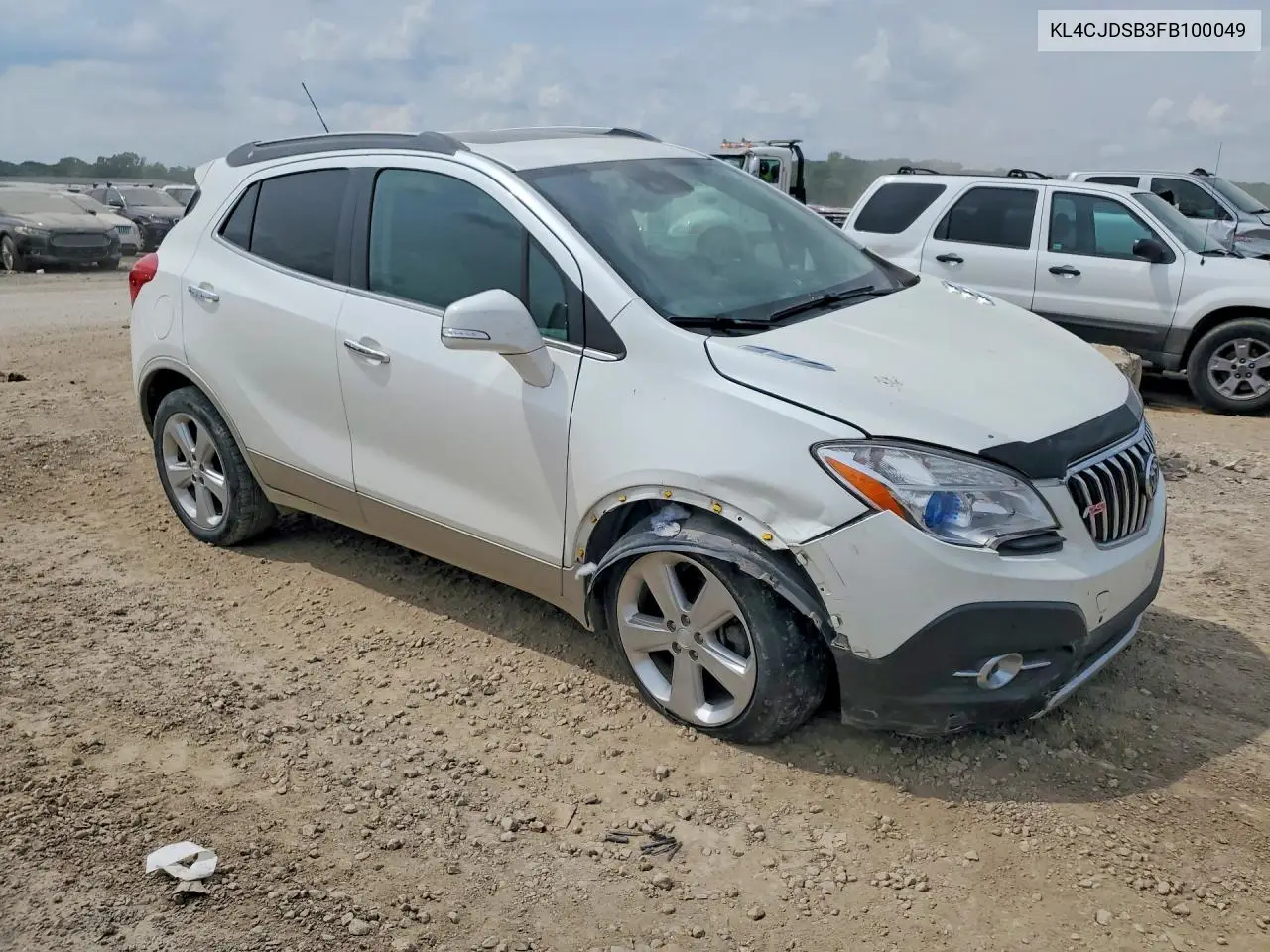 2015 Buick Encore Premium VIN: KL4CJDSB3FB100049 Lot: 55236306