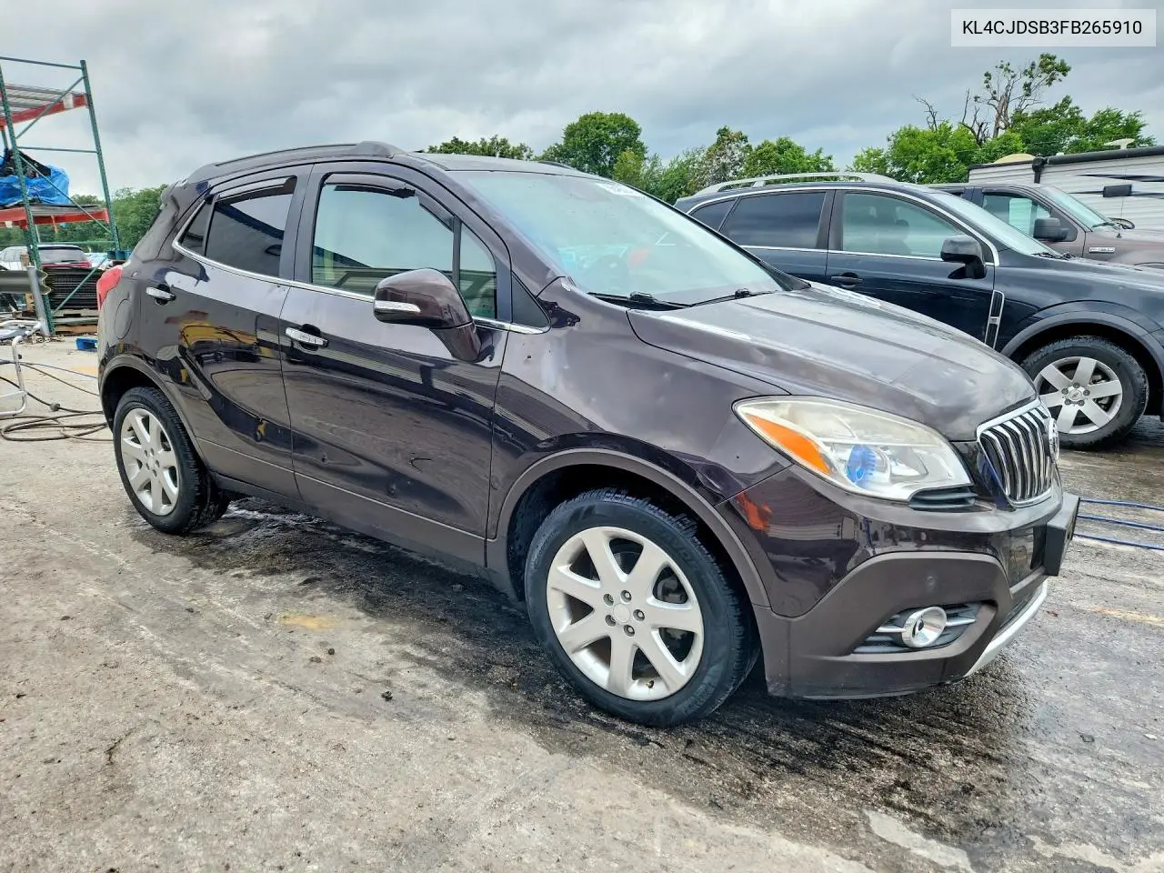 2015 Buick Encore Premium VIN: KL4CJDSB3FB265910 Lot: 56465646