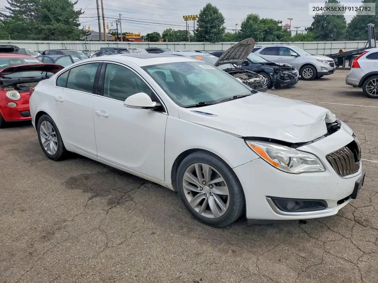 2015 Buick Regal VIN: 2G4GK5EX3F9134782 Lot: 56836966