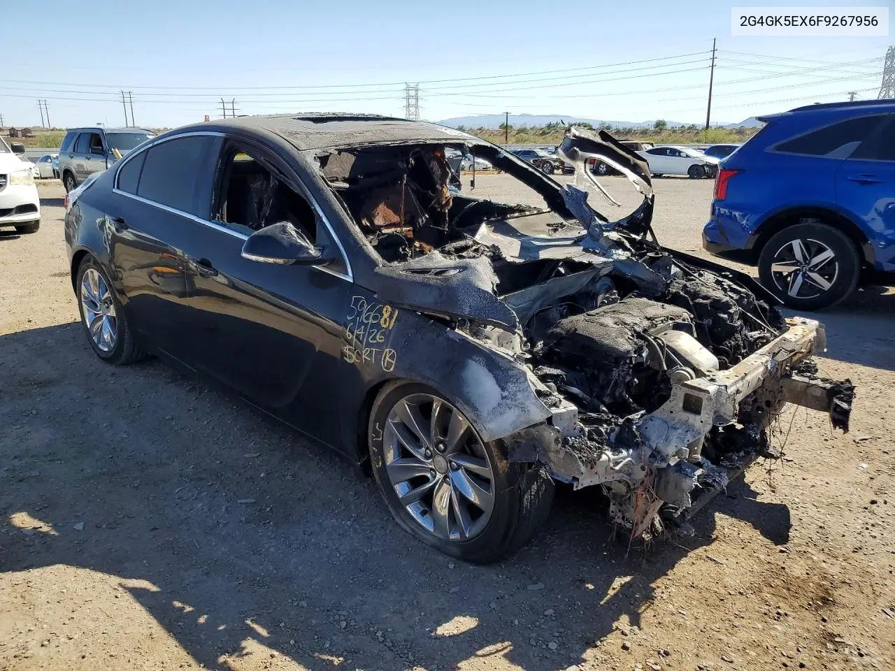 2015 Buick Regal VIN: 2G4GK5EX6F9267956 Lot: 56858306