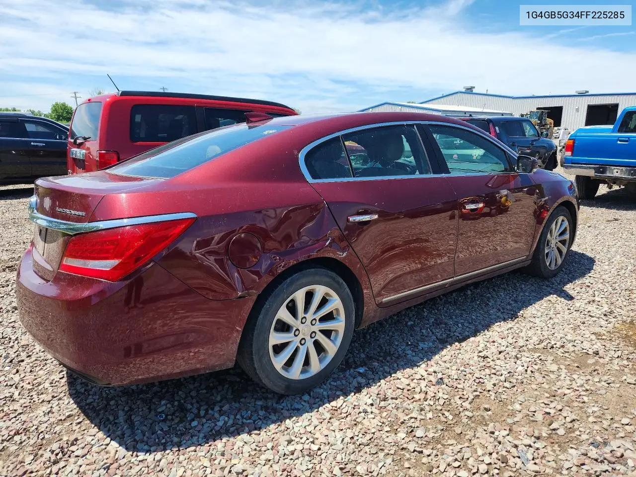 2015 Buick Lacrosse VIN: 1G4GB5G34FF225285 Lot: 57152036