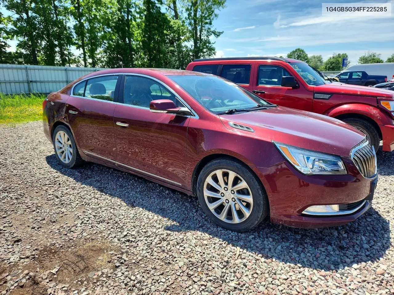 2015 Buick Lacrosse VIN: 1G4GB5G34FF225285 Lot: 57152036
